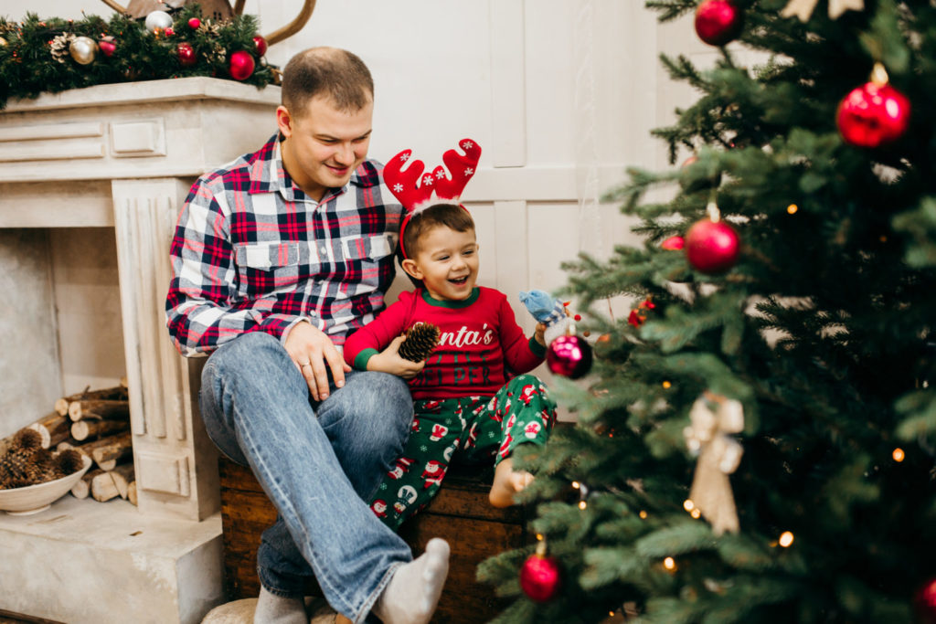 holiday decorations with children with autism